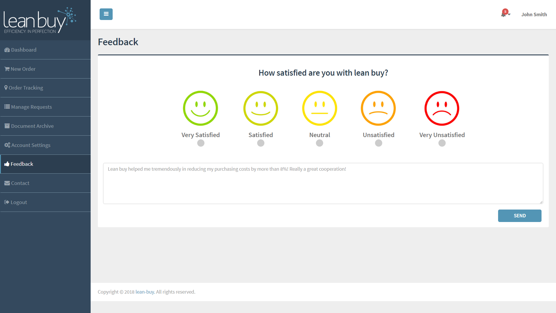 Customer-portal-feedback